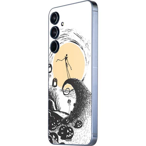 Disney The Nightmare Before Christmas Jack on Spiral Hill Art Galaxy A35 5G Skin
